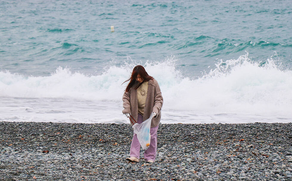 写真:リビエラ湘南ビーチクリーン