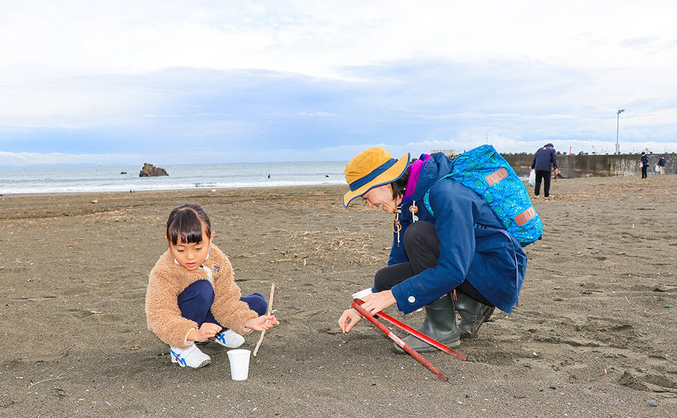 写真:リビエラ湘南ビーチクリーン