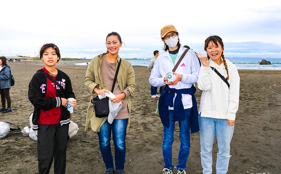 写真:リビエラ湘南ビーチクリーン