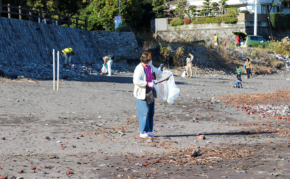 写真:リビエラ湘南ビーチクリーン