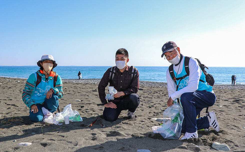 写真:リビエラ湘南ビーチクリーン