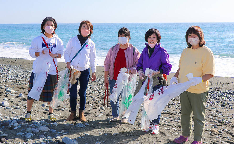写真:リビエラ湘南ビーチクリーン