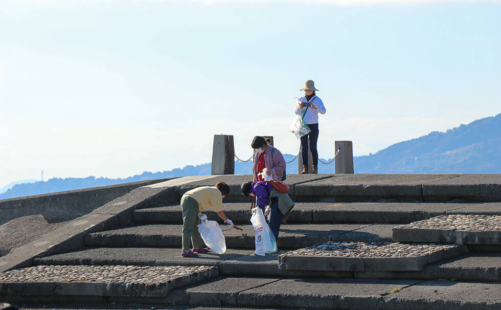 写真:リビエラ湘南ビーチクリーン
