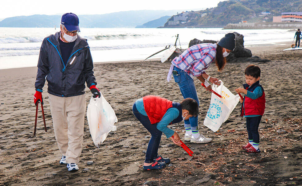 写真:リビエラ湘南ビーチクリーン