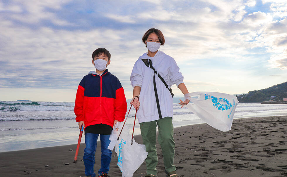 写真:リビエラ湘南ビーチクリーン