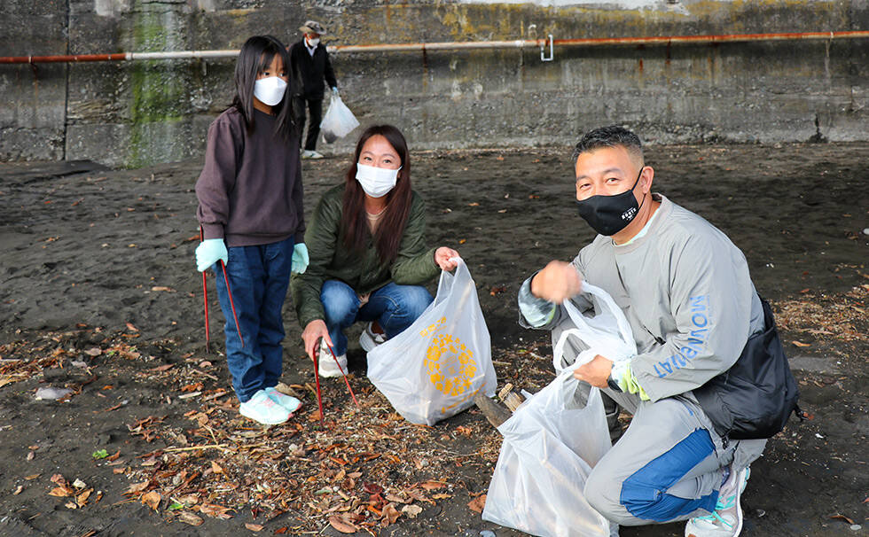 写真:リビエラ湘南ビーチクリーン