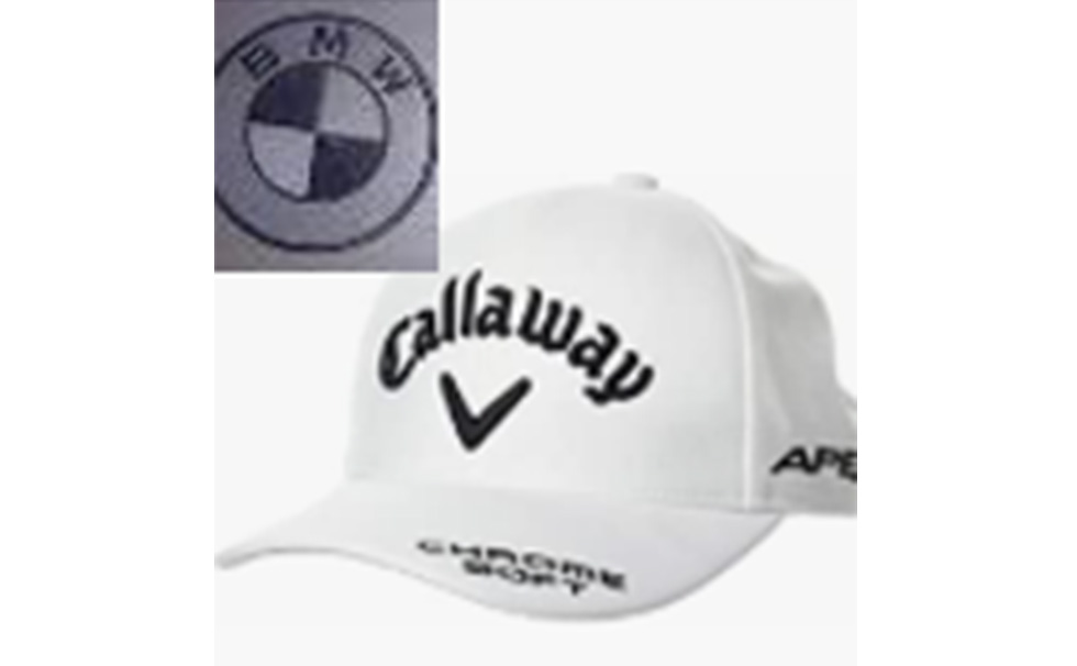 写真:純正ゴルフキャップ