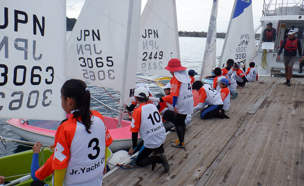 写真:日本海洋アカデミー Jr.Yacht Club