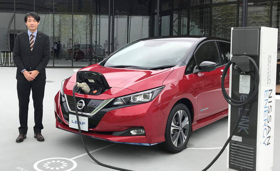 写真:日産自動車株式会社 日本マーケティング本部 チーフマーケティングマネージャーオフィス 担当部長 (電気自動車) 小川 隼平氏