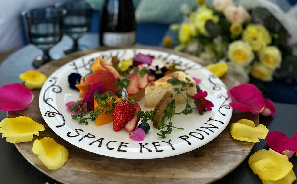 写真:デザートプレート