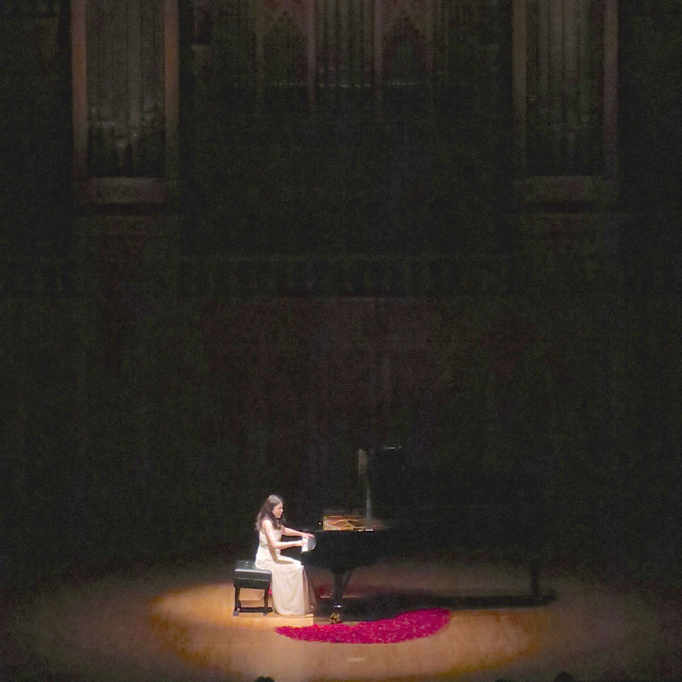 写真:仲道郁代氏