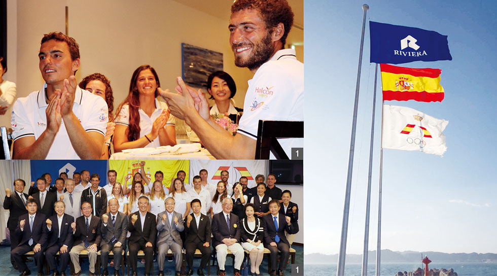 写真：スペイン「セーリング」競技代表チーム