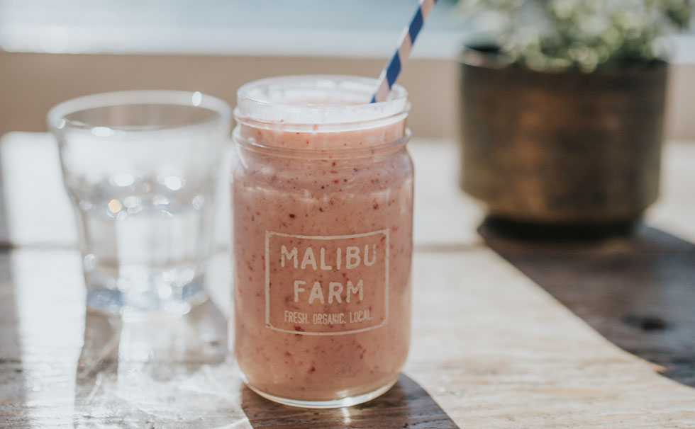 写真：オーガニックレストラン　ドリンク