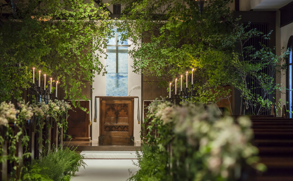 写真:チャペル観覧席