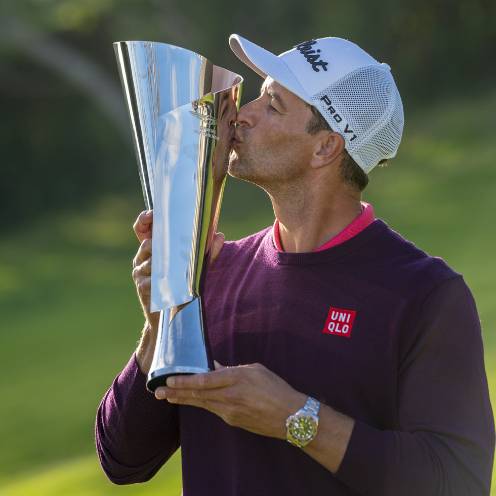 写真:ジェネシス・インビテーショナルの様子