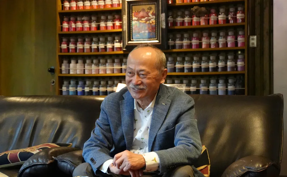 写真：絹谷幸二さん