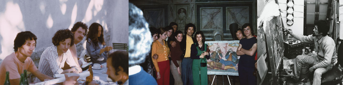 写真:イタリア留学時代