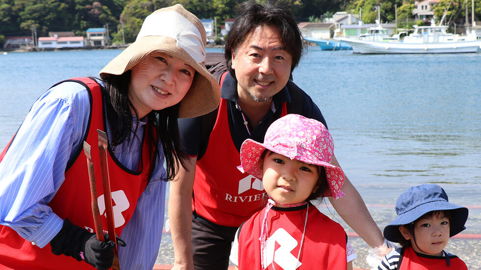 写真:リビエラ湘南ビーチクリーン