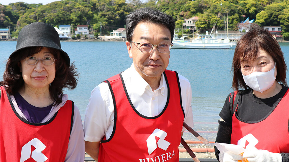 写真:リビエラ湘南ビーチクリーン