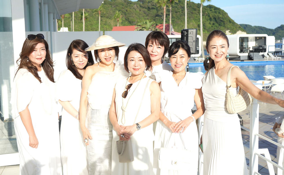 写真:ホワイトパーティー