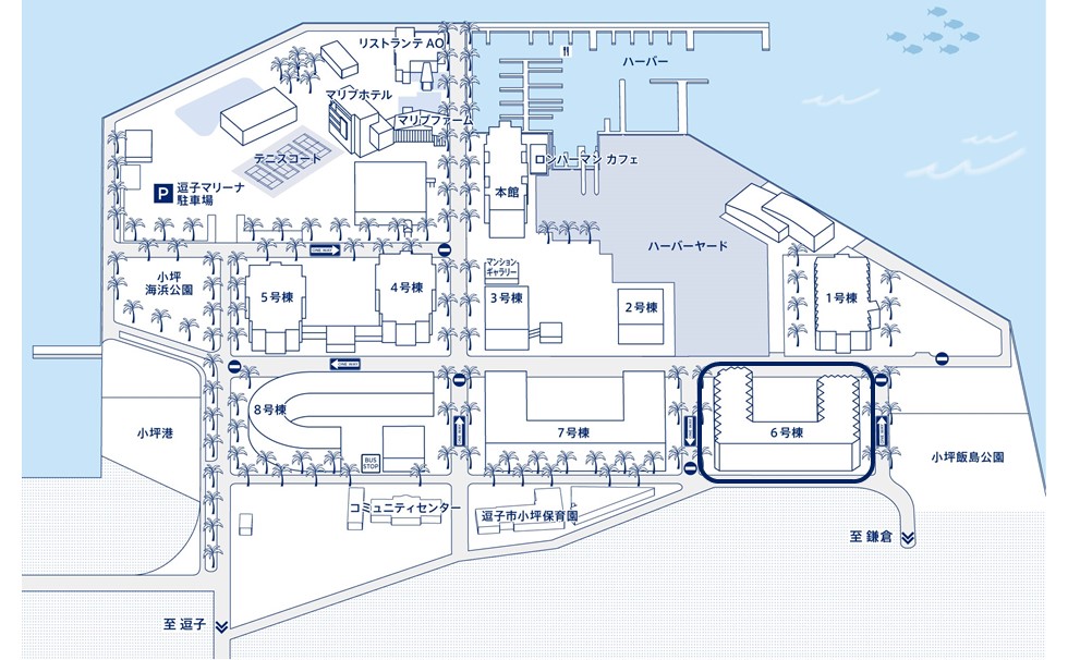 写真:購入物件 マップ 6号棟
