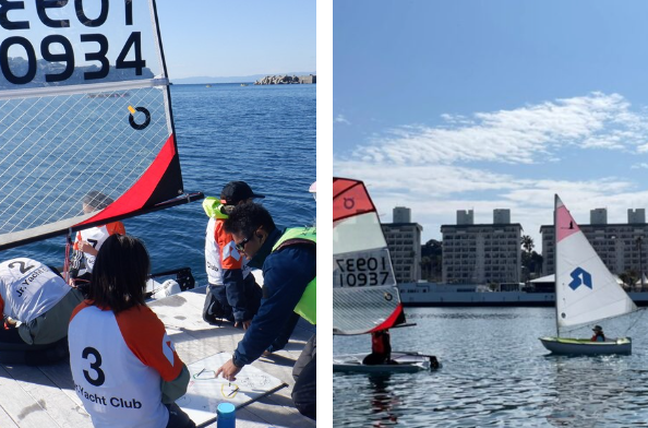 写真:Jr. Yacht Clubの様子