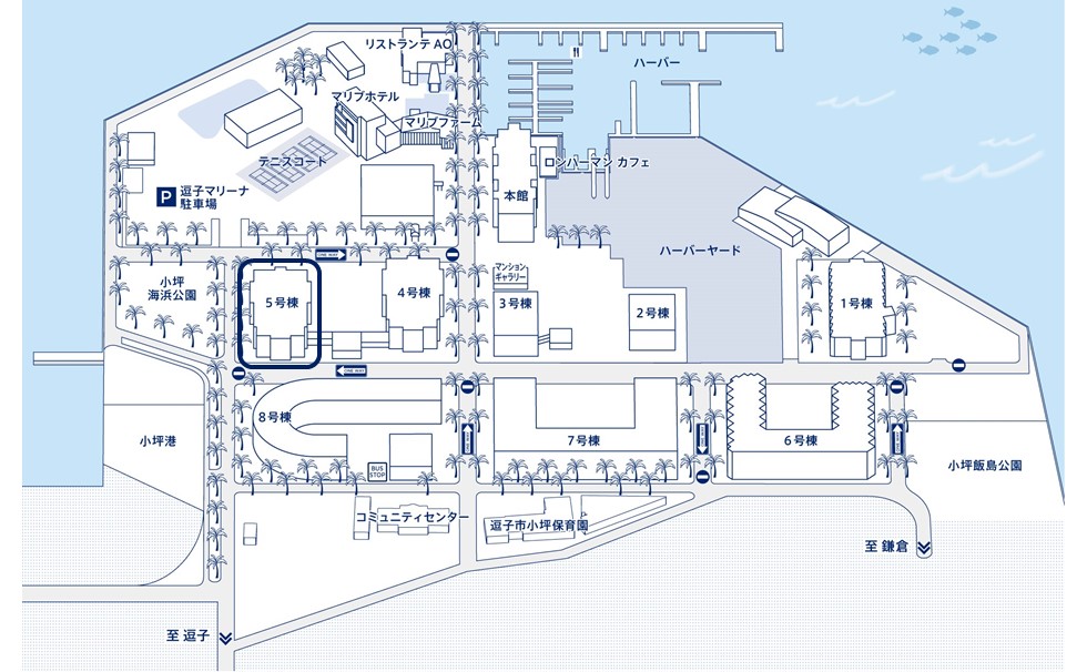 写真:購入物件 マップ 5号棟
