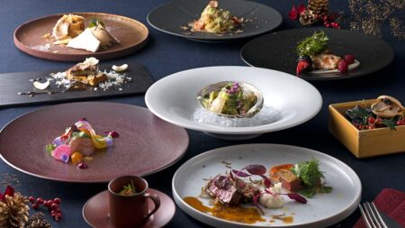 写真：クリスマスコース