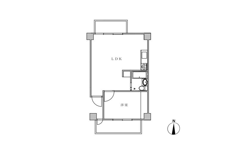 写真:A棟 7階 シーボニアマリーナ 間取り図