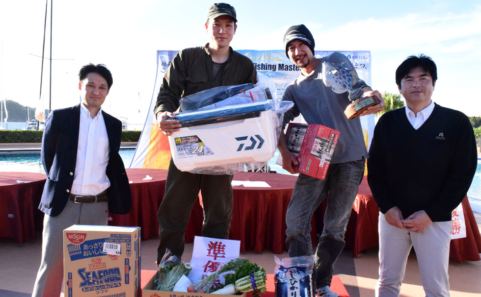 写真:フィッシングマスター 2024 ハギの様子