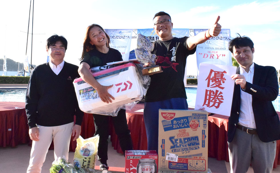 写真:フィッシングマスター 2024 ハギの様子