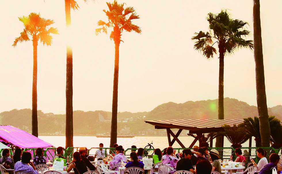 写真:ビアガーデン