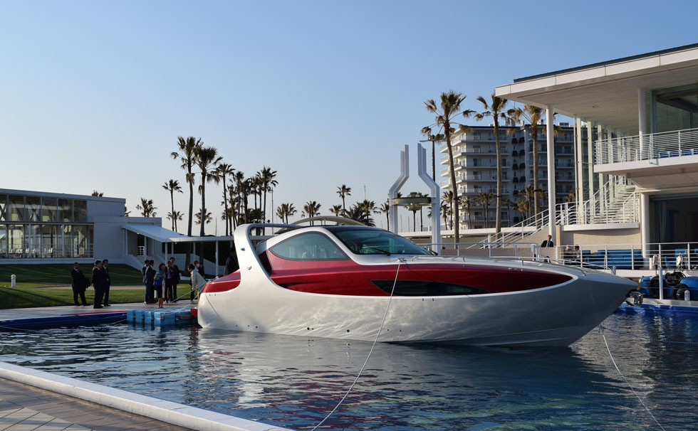 写真:刻一刻と表情を変えるリビエラ逗子マリーナの景色