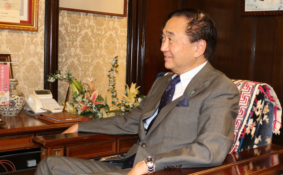 写真：神奈川県知事　黒岩祐治氏