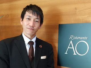 写真:リストランテAO 逗子マリーナ 支配人 田村 慎一