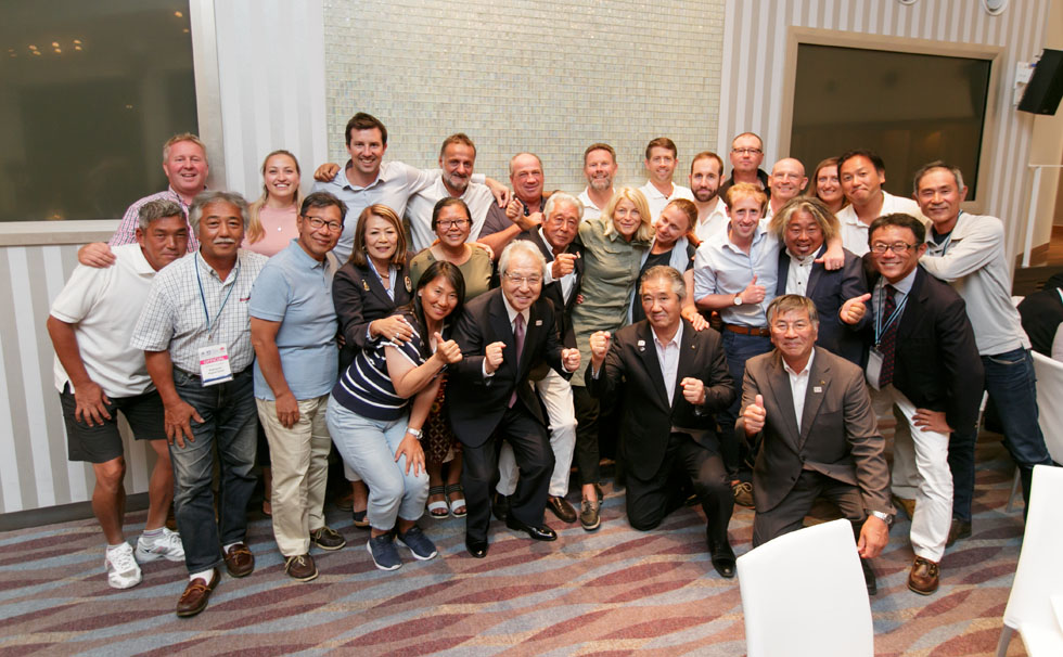 写真：パーティーの様子