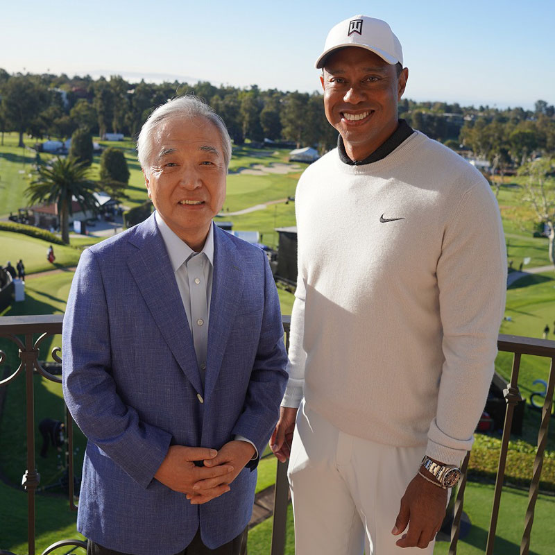 写真：タイガー・ウッズ