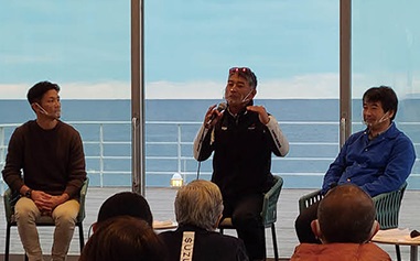 写真：海を越え世界と繋がるスポーツ