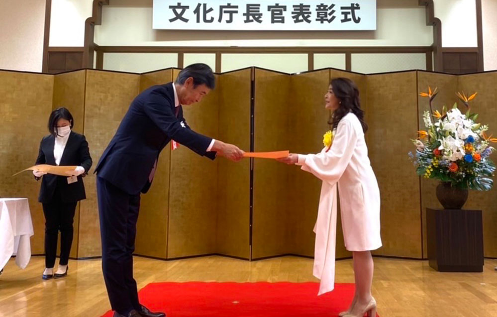 写真:表彰式の様子