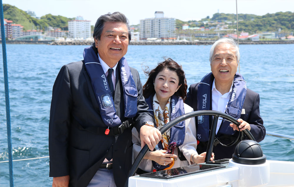 写真:SWAN58進水式