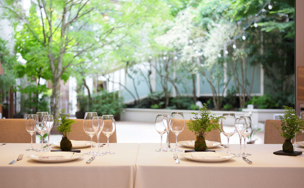 写真:レストラン会場