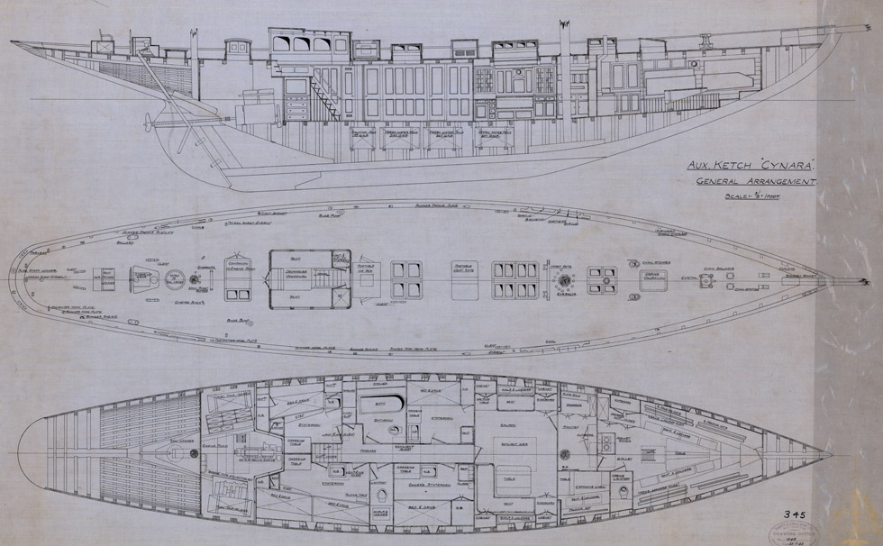 写真:シナーラ 設計図