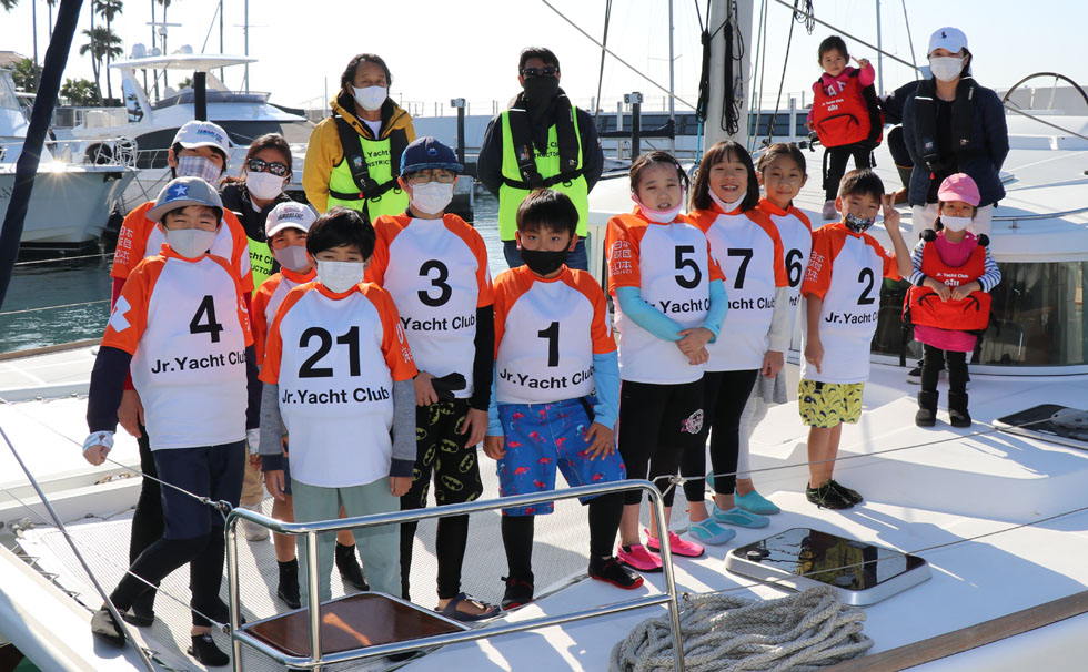 写真:Jr. Yacht Clubの様子