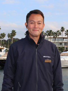 写真:リビエラ逗子マリーナ マネージャー 高林裕行