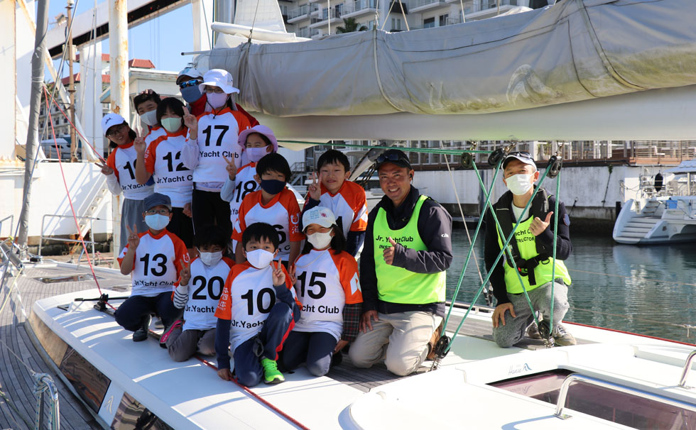 写真:Jr. Yacht Clubの様子