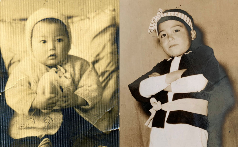 写真:鈴木 茂晴氏 幼少期