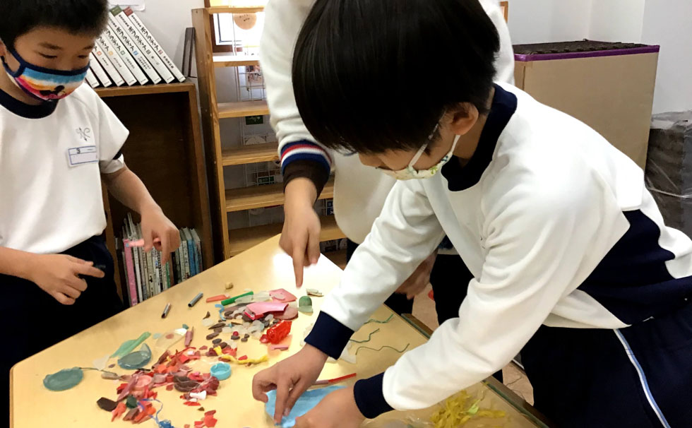 写真：湘南学園小学校3年生