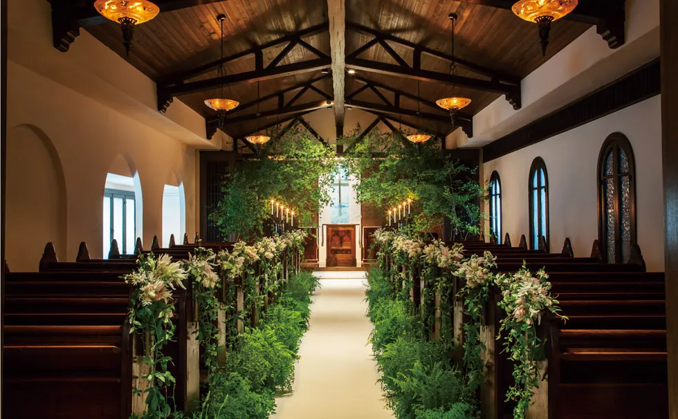 写真:人気を博したチャペル