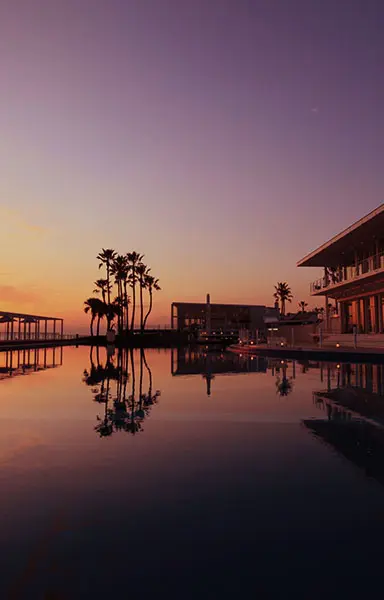 5万坪の敷地を有するリビエラ逗子マリーナのロケーションを活用したフォトウェディングを提案