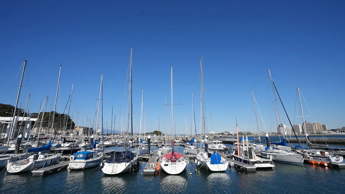 写真：船を置く